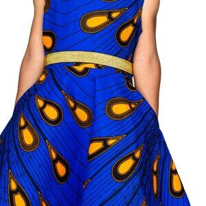 Stunning, Vibrant Blue Girl's Event Dress Size from London - Laviye - 9/10